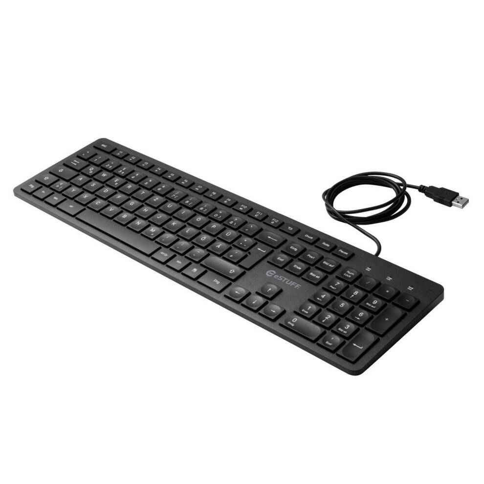 Estuff G220 Wired Usb Keyboard German 5704174595700