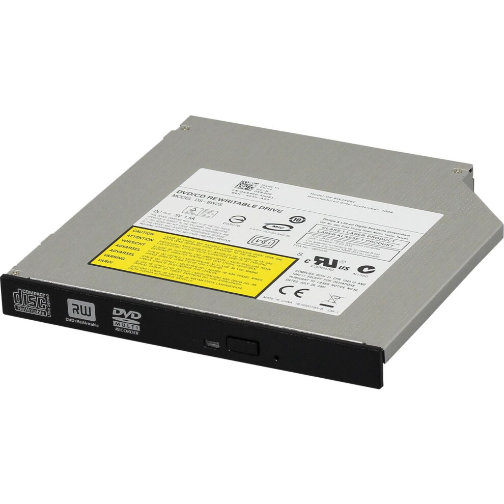 Dell 8X Dvd+/-Rw Optical Disk Drive Sata Interface Supports Reading/Writing Cds And Dvds Compact Design.