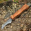 Red  Mushroom Knife Camping Hunting Survival Multi-Function Folding Grill Brush Tool 6