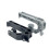 Camera Top Handle Hand Grip Handgrip Camera Cage Handle for Dslr Camera Cage Microphone Shoe Mount Silver 6