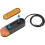 Bright LED Indicator Iight, Replacement Handlebar Lights, Night Reflectors, Reflective Strap Decoration, Night Reflectors 3