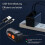 Wireless Remote Control for Bicycle Rear Light, Split Back with Controller for Night Drivingfor Mountain Bikes 6
