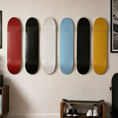 10 Pack Skateboard Wall Mount Hanger, Skateboard Holder for Display Skateboard Deck Storage
