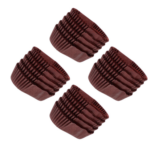4000Stk Cupcake Papierförmchen Ovaler Kuchenbecher Backtassen