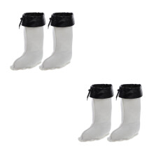 2Paare Wasserdichtes Gefüttertes Stiefelfutter Plüsch Für Kalte