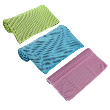 3Stk Schnell Trocknendes Sporthandtuch Kühlendes Ice Face Bunt