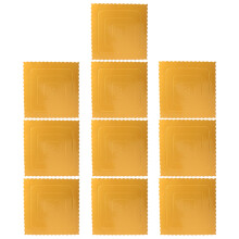 10Stk Goldene Cake Board Pads Aus Für Hochzeit