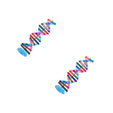 2Sets Dna Modell Bausatz Selbstmontage Mehrfarbig Eva Für Unterricht