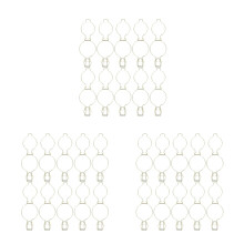 30Stk Metallverschluss Clips Für Vorratsgläser in Elegantem Gold