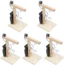 10Stk Kinder Smart Toy Erdbebenalarm Aus Holz Und Kunststoff in Khaki