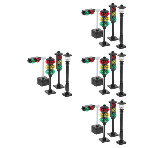 16Stk ABS Set Schwarz Für Vorschulkinder Spiel 1