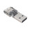 2X U2U Module Mechanical Keyboard Qmk Universal Key Modification VIA Custom Layer VIA Macro Settings Supports 5 Layers 3