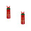 2Stk Vakuumbecher Rot Weihnachts Isolierflasche Thermobecher 6