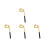 4Stk Goldener Kupfer Flaschenöffner Golf Thema Bartender Tool 7