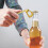4Stk Goldener Kupfer Flaschenöffner Golf Thema Bartender Tool 8