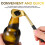 4Stk Goldener Kupfer Flaschenöffner Golf Thema Bartender Tool 9