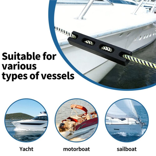 Boat Mooring  Snubbers Rubber Shock Absorbing Dock  Protector Premium Portable Easy Installation (Small) 2