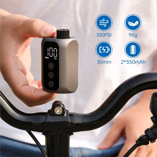 Gonfiatore per Pneumatici Portatile Wireless Ricaricabile A5mini per Biciclette 2