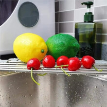 Escurridor de Platos Triangular Enrollable, Plegable, de Acero Inoxidable, para Colocar Sobre el Fregadero, Organizador de Fregadero de Cocina,