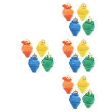 24Stk Retro Holz Spielzeug Für Kinder Mit Zugmechanismus Bunt
