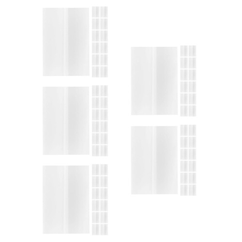 100Stk Transparentes Einladungskarten Umschlag Elegant