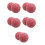 10Stk Rote Mini Tischkicker Bälle Resin, Griffig, 1