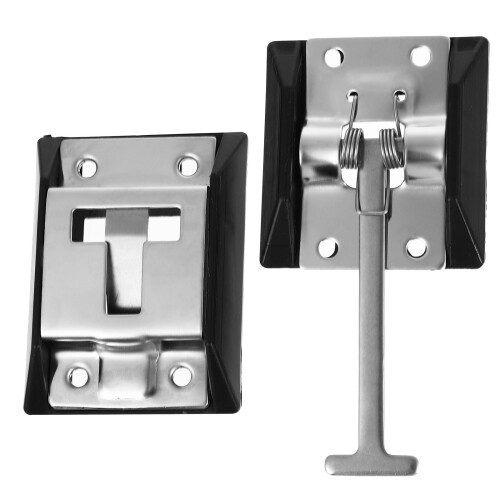 6Stk Camper Türfangbügel Türhalter Aus Silber Robust
