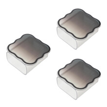 3Stk Tpu Ladegerät Schutzhülle Für Smartwatch Schwarz, -Design