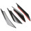 1Set ABS Carbon Stoßfänger Spoiler Schwarze Autoteile 1