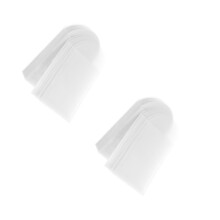 100Stk Semi-Transparente Papierknopfbeutel Flachverpackung Für Basteln