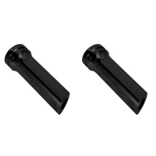 2Stk Auto Handbremsabdeckung Aluminium Schwarz Passend Für Pkw