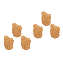 6Stk Nuggets Realistisch PVC Für Shop Und