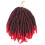 1Stk Rote Spring Braids 30 Stränge Crochet Hair Extensions Für 1