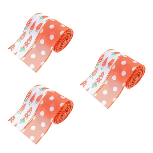 6St Polyester Geschenkband Set, Schleifen Für
