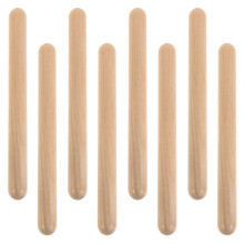 4Paare Kinder Holz Klöppel Khaki Orff Musik Unterricht