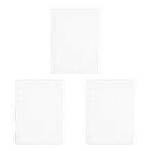 18Stk Transparentes Acryl Notizbuchcover Abnehmbar Für Planner