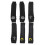 3Paar Ninja Halb Finger Strick Armstulpen Cosplay 1