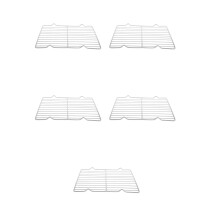 5Stk Tragbares Grillnetz Für Outdoor Bbq, Robust Und