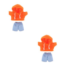2Sets Set Aus Kapuzenpullover Und Hose Für Kleine Plüschtiere