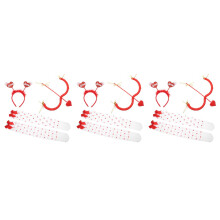 9Stk Cupid Kostüm Zubehör Set Nylon Für Valentinstag Party
