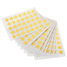 2Pck Kreative Selbstklebende Gold Sticker Für Schulbelohnungen
