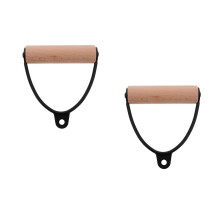 2Stk Stabile Gymgriffe Holz Ergonomisch Für - & Armtraining