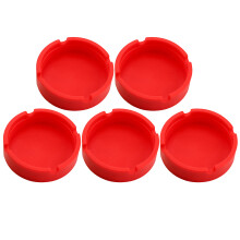 5Stk Rote Silikon Flaschenmatte Bier Wein Pad Für Zuhause