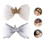 2Stk Kinder Haarpins Mit Beige , Und Schleife 1