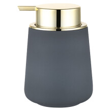 1Stk Wiederverwendbarer Grauer Push Pump Dispenser Aus Keramik