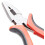 Hilka Hilka 26100700 Mini Combination Pliers with Soft Grip, Red 3