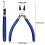 VCELINK Wire Cutters 3Pack 6 inch Ultra Sharp Flush Side Cutters Profe 5
