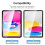 NEW'C for iPad (A16) 2025, iPad (10th Generation) 2022 Screen Protector 2