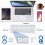 iClever Wireless Bluetooth Keyboard, Keyboard Rechargeable Bluetooth 5.1 Stable Connection to Multi Devices Silent Slim Keyboard for Mac, iPad, iPhon 4