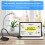 Kitchbai Visualiser, USB Document Camera for Teaching, PC Camera for Classroom with Auto Focus, MIC, LED Light, Image Invert, Fold, for Mac OS, Windo 6
